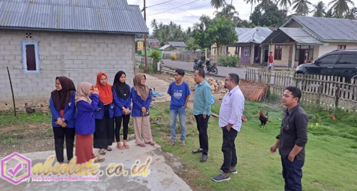 Rektor Unipo Monitoring Kegiatan KKN Tematik Universitas Pohuwato Angkatan ke-III Tahun 2024