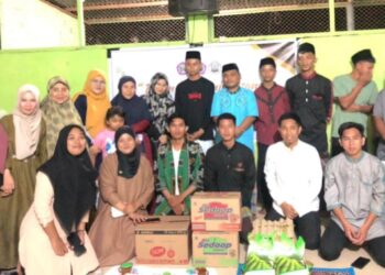 Menyinari Ramadan, Senat Mahasiswa FKIP Unipo Gelar Bulan Bakti Anjangsana