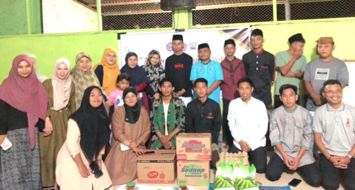 Menyinari Ramadan, Senat Mahasiswa FKIP Unipo Gelar Bulan Bakti Anjangsana