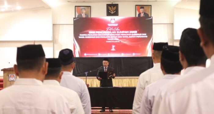 Pilkada 2024 Semakin Dekat, 65 Anggota PPK Pohuwato Siap Bertugas