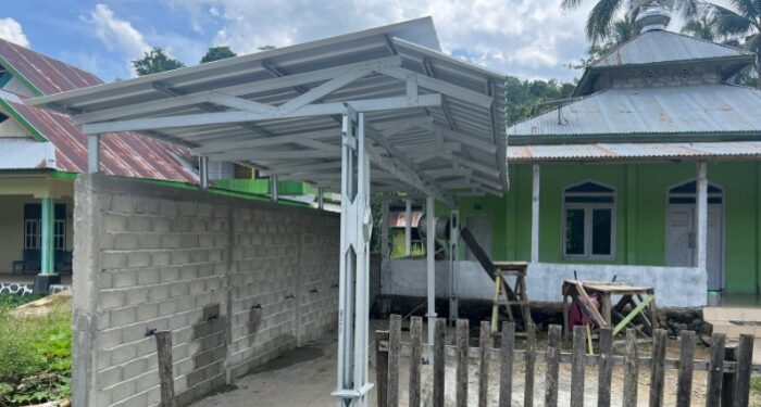 Pani Gold Project Bantu Perbaikan Fasilitas Masjid Di Dusun Popaya