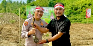Ketua FKH Pohuwato Apresiasi Giat Penanaman Pohon se-Indonesia Dalam Rangka HUT ke-78 Bhayangkara