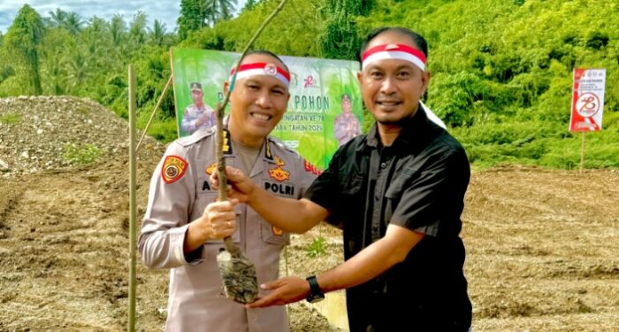 Ketua FKH Pohuwato Apresiasi Giat Penanaman Pohon se-Indonesia Dalam Rangka HUT ke-78 Bhayangkara