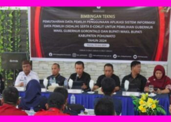 Usman Dunda Ungkap Aplikasi SIDALIH dan Aplikasi E – Coklit Mudah di Akses Oleh Pantarlih