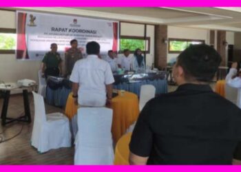 KPU Pohuwato Gelar Rakor Bersama Forkopimda Serta Camat, Mantapkan Kesuksesan Pilkada dan PSU