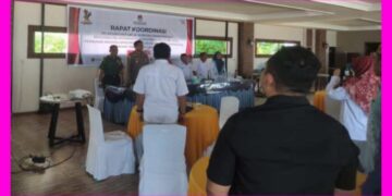 KPU Pohuwato Gelar Rakor Bersama Forkopimda Serta Camat, Mantapkan Kesuksesan Pilkada dan PSU