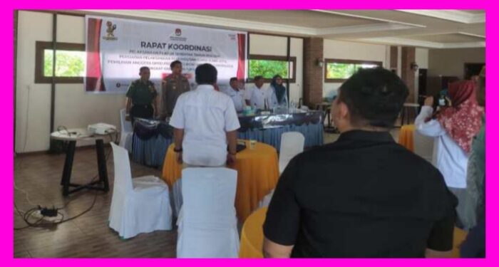 KPU Pohuwato Gelar Rakor Bersama Forkopimda Serta Camat, Mantapkan Kesuksesan Pilkada dan PSU