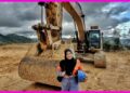 Felni Ruiba, Perempuan Pohuwato Yang Menjadi Operator Excavator PGP