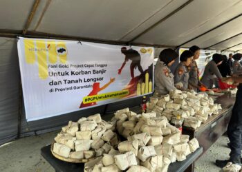 Pani Gold Project Cepat Tanggap Bantu Korban Banjir Dan Longsor Di Gorontalo