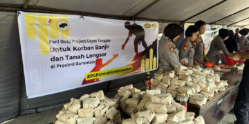 Pani Gold Project Cepat Tanggap Bantu Korban Banjir Dan Longsor Di Gorontalo