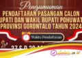 KPU Pohuwato Mulai Membuka Pendaftaran Calon Bupati dan Wakil Bupati 2024