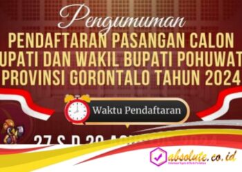 KPU Pohuwato Mulai Membuka Pendaftaran Calon Bupati dan Wakil Bupati 2024