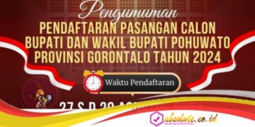 KPU Pohuwato Mulai Membuka Pendaftaran Calon Bupati dan Wakil Bupati 2024