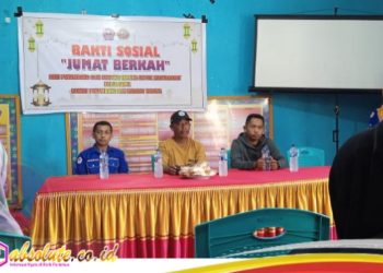 Jumat Berkah : Karang Taruna dan Penambang Peduli Warga Kecamatan Buntulia