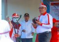 Limonu Hippy Apresiasi Kirab Merah Putih 80 Meter di Kecamatan Randangan