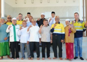 Pani Gold Project Renovasi Fasilitas Masjid Agung Pohuwato
