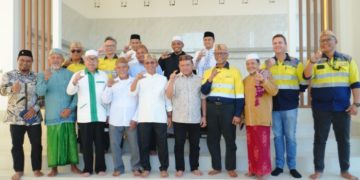 Pani Gold Project Renovasi Fasilitas Masjid Agung Pohuwato