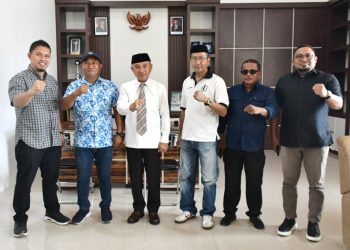 Bupati Pohuwato Terima Audiensi Gabungan Ormas Lipu’u Lami, Bahas Aspirasi Penambang dan Kasus PETI Bulangita