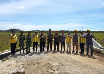 Dandim 1313/Pohuwato dan Kejati Gorontalo Pantau Progres Jaringan Tersier Iloheluma