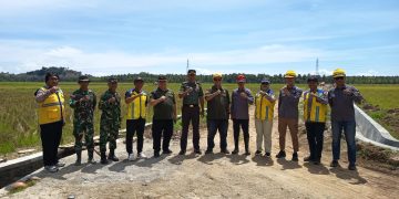 Dandim 1313/Pohuwato dan Kejati Gorontalo Pantau Progres Jaringan Tersier Iloheluma