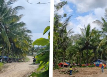 Tingkatkan Infrastruktur, Pani Gold Mine Perbaiki Jalan dan Pasang Gorong-Gorong di Desa Hulawa