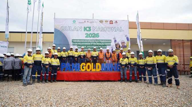 Pani Gold Mine Raih 15 Juta Jam Kerja Aman Tanpa LTI, Tegaskan Komitmen Zero Harm Jelang Produksi