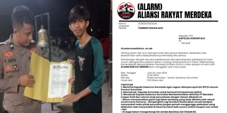 Peringati Hari Buruh, 1.000 Massa Direncanakan Geruduk Polda Gorontalo