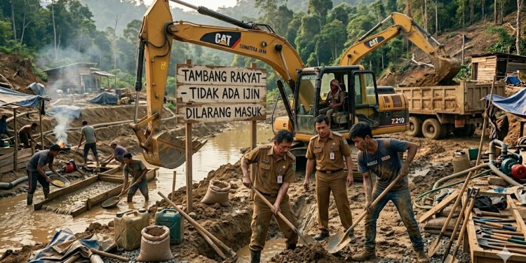 Anak Oknum PNS Diduga Terlibat PETI, Uji Nyali Penegakan Hukum di Pohuwato