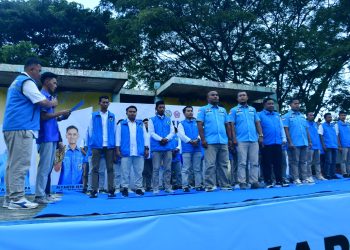 Resmi Dilantik KNPI Pohuwato Siap Jembatani Solusi Legalitas Penambang Lokal