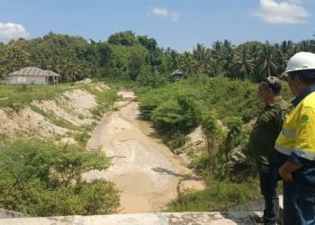 Pani Gold Mine Bangun Dam untuk Membantu Pengelolaan Sedimentasi di Area Irigasi