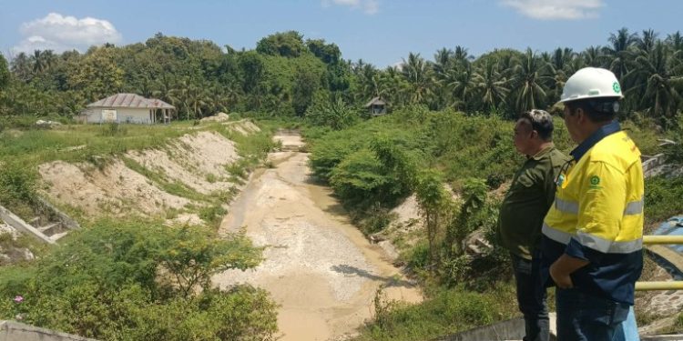 Pani Gold Mine Bangun Dam untuk Membantu Pengelolaan Sedimentasi di Area Irigasi