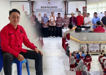 Terciduk Mengenakan Seragam PDI Perjuangan, Jurnalis Gorontalo Hadiri Kegiatan Sipol KPU Pohuwato