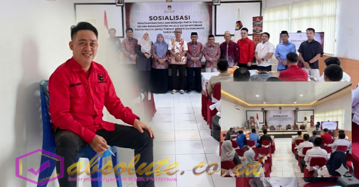 Terciduk Mengenakan Seragam PDI Perjuangan, Jurnalis Gorontalo Hadiri Kegiatan Sipol KPU Pohuwato