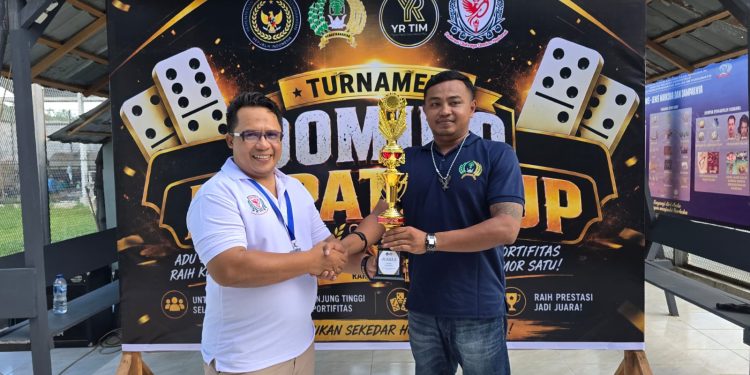 Didukung YR TIM, Lapas Pohuwato Gelar Turnamen Domino Perdana