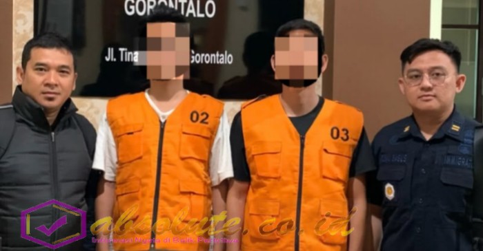 Imigrasi Pohuwato Deportasi Dua WN Tiongkok